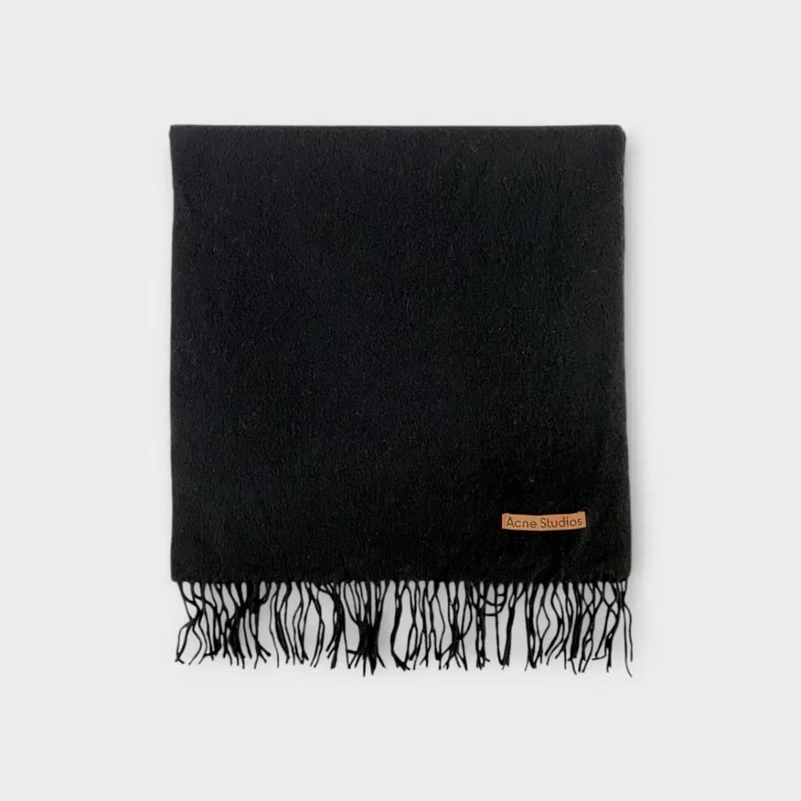 [M59] 아크네 스튜디오 울100 머플러 블랙 상품이미지3