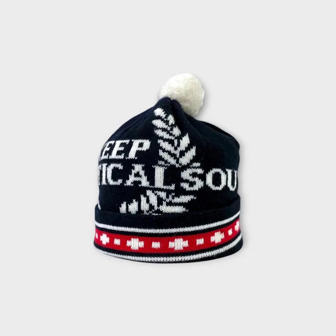 [1455] 크리틱 폼폼 비니 블랙 상품이미지2