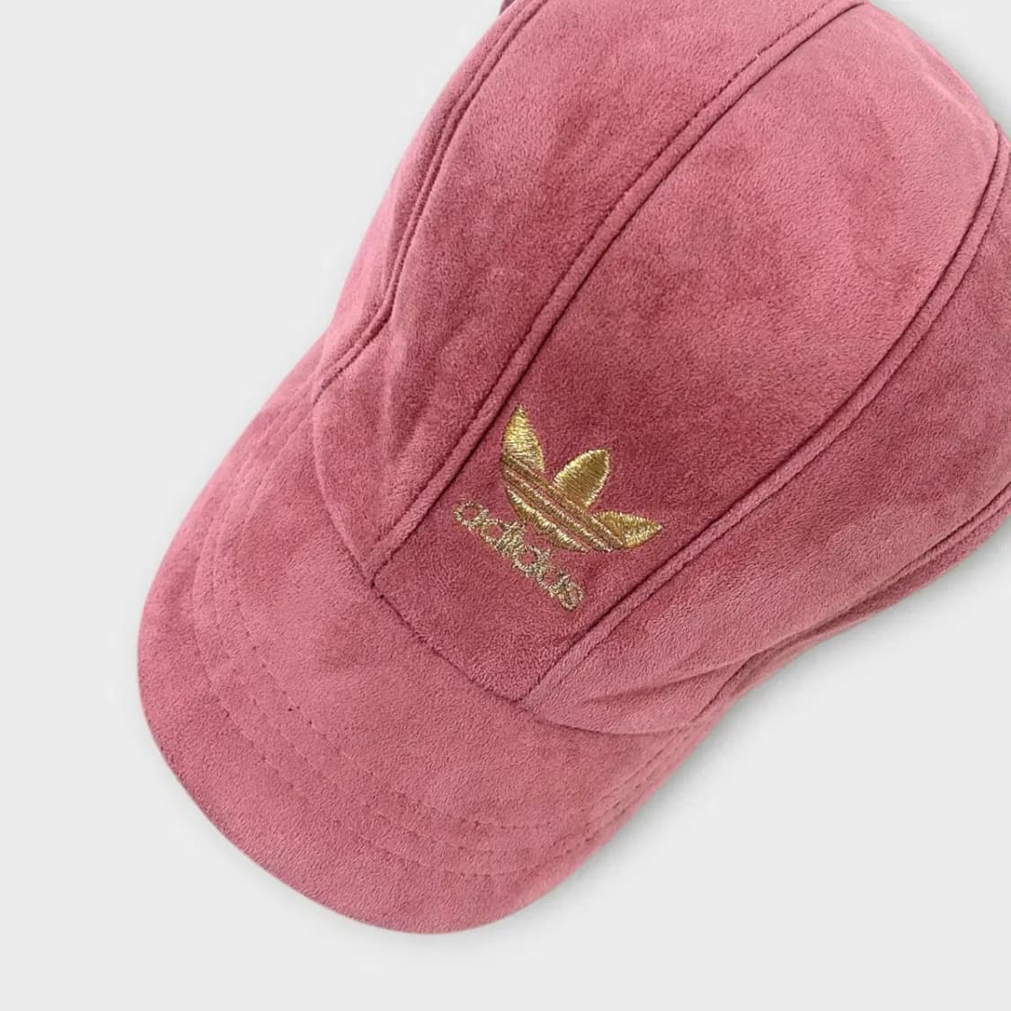 [1459] 아디다스 골드 자수 스웨이드 볼캡 상품이미지6