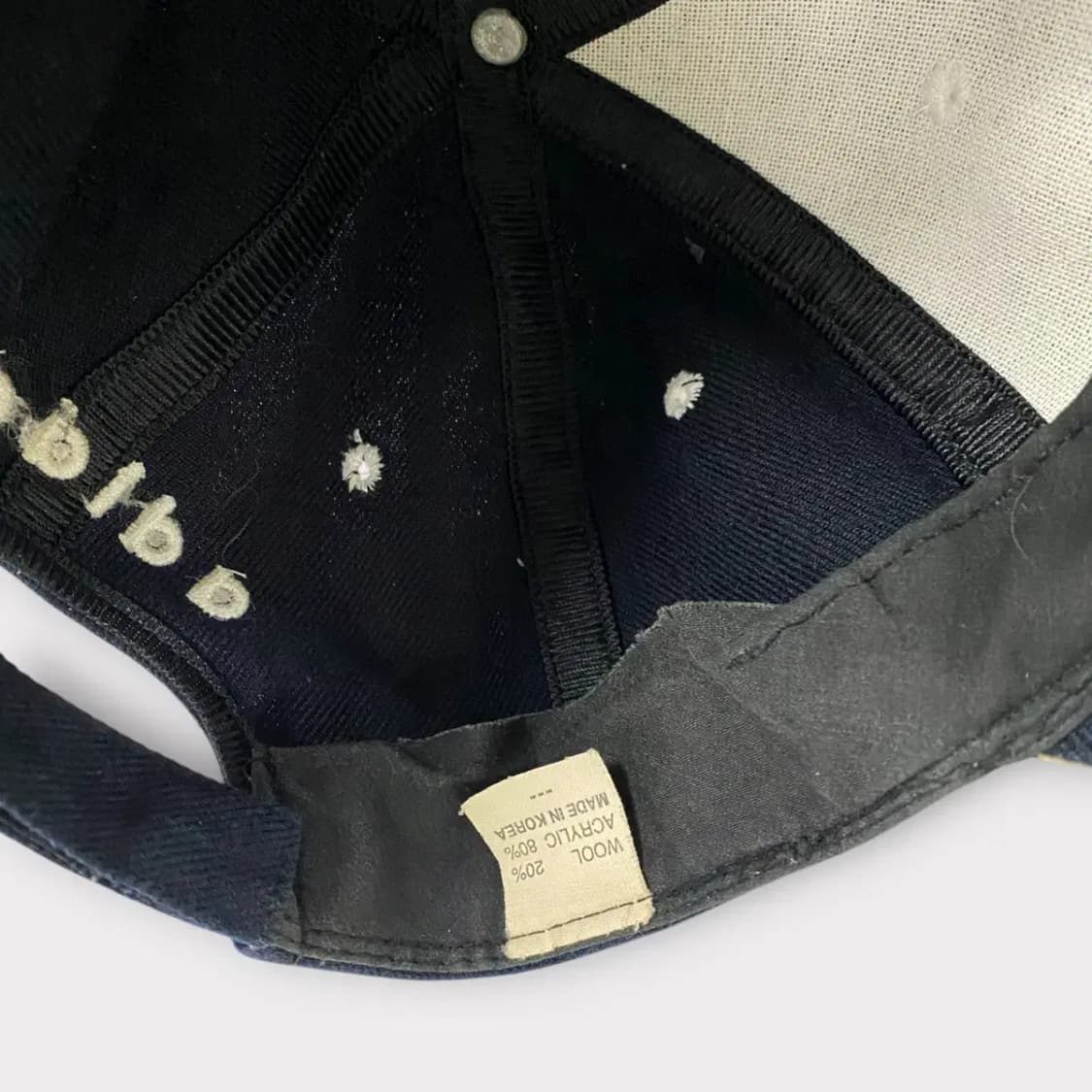 [1460] 아디다스 빅 로고 네이비 볼캡 상품이미지8