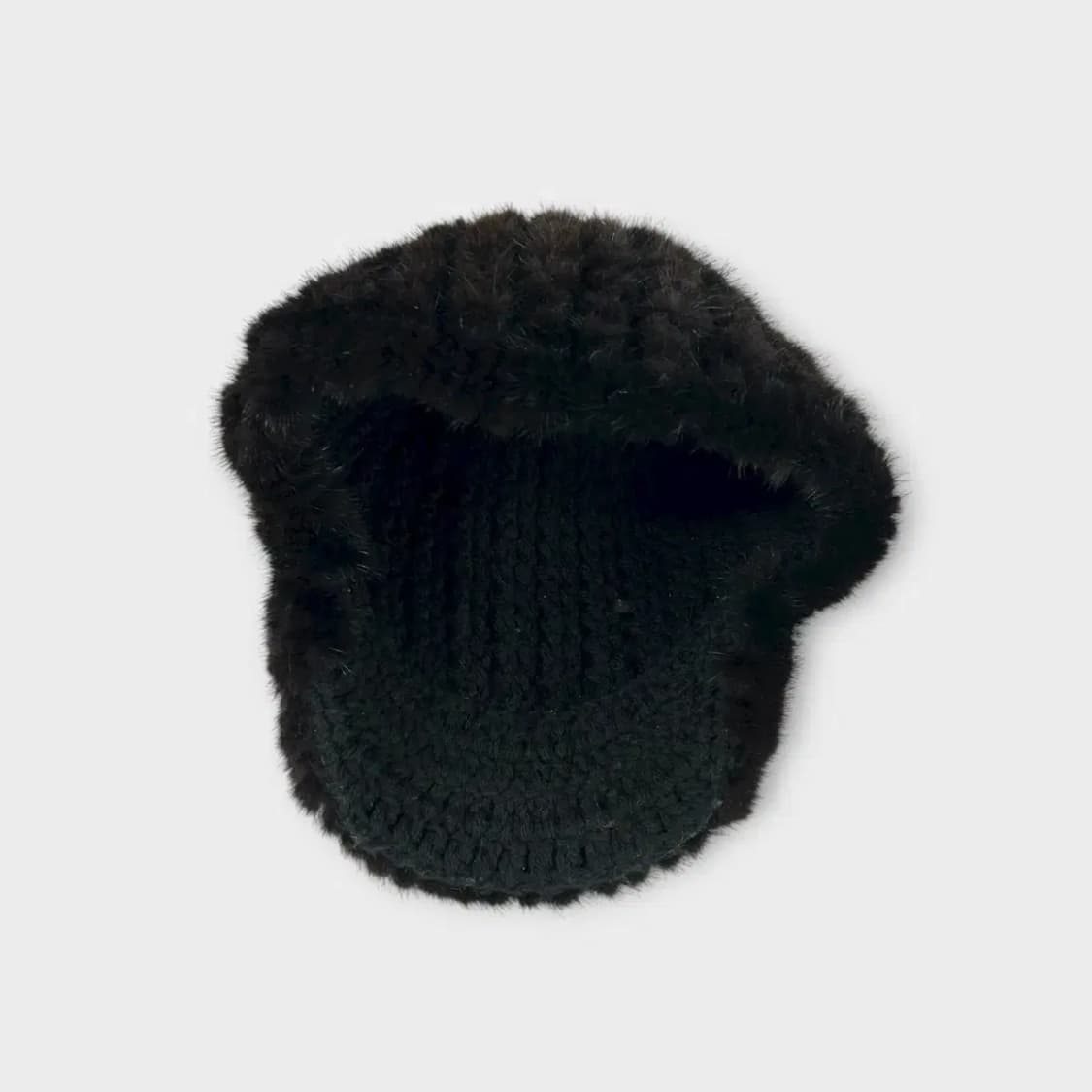 [1466] 밍크 캡 모자 브라운 상품이미지6