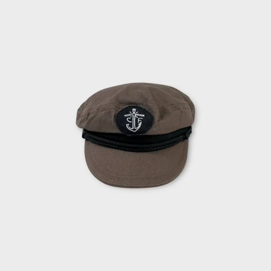 [1471] (새상품) 브릭스톤X캡틴핀 피들러 캡 베이지 상품이미지1