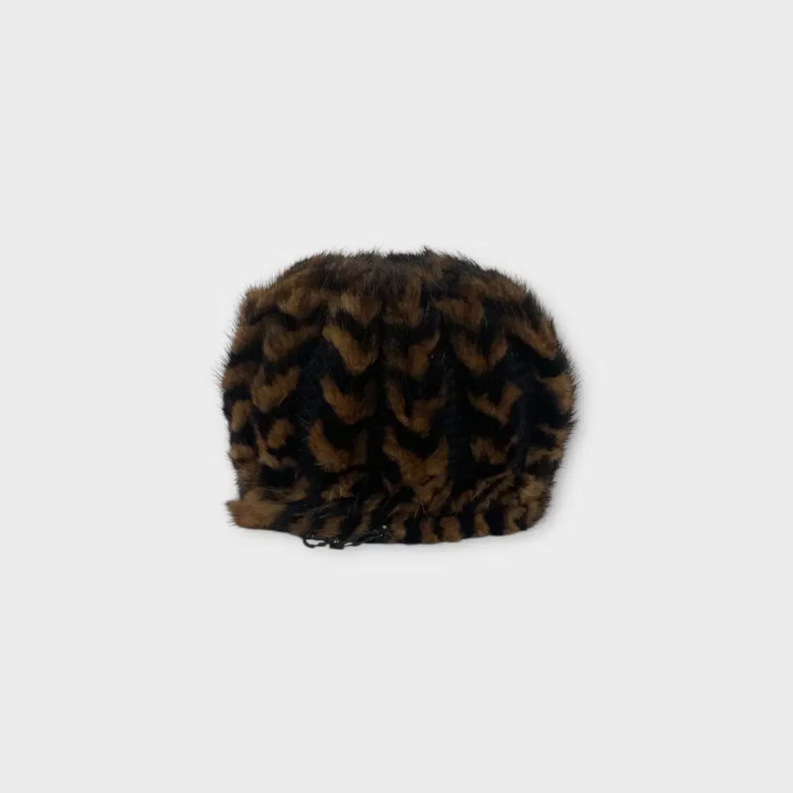 [1490] FORMIZ 천연밍크 니팅 모자 상품이미지4