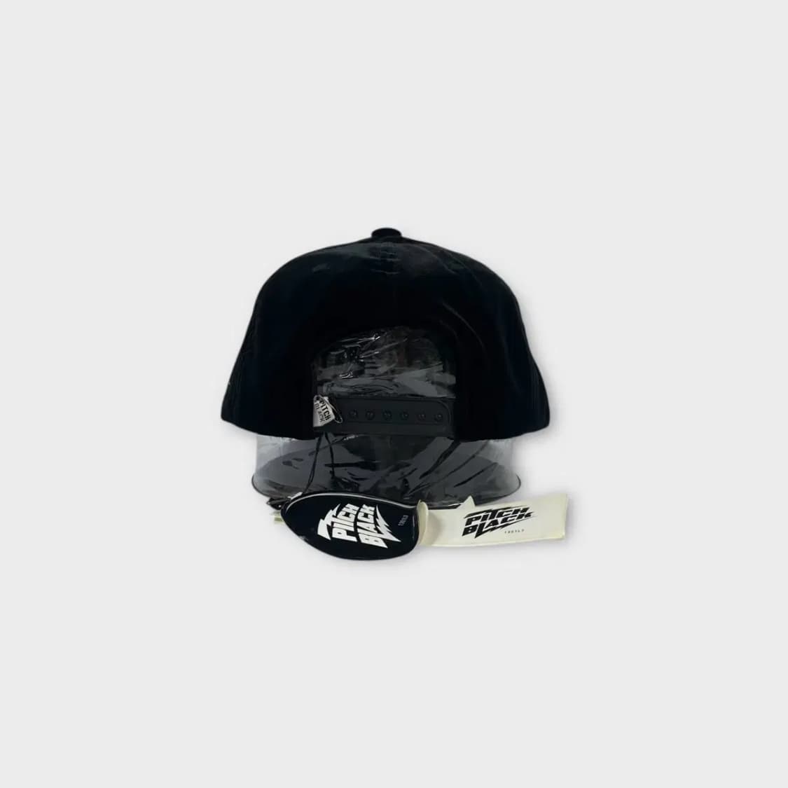 [1494] (새상품) 피치블랙 벨벳 골드 자수 볼캡 상품이미지4