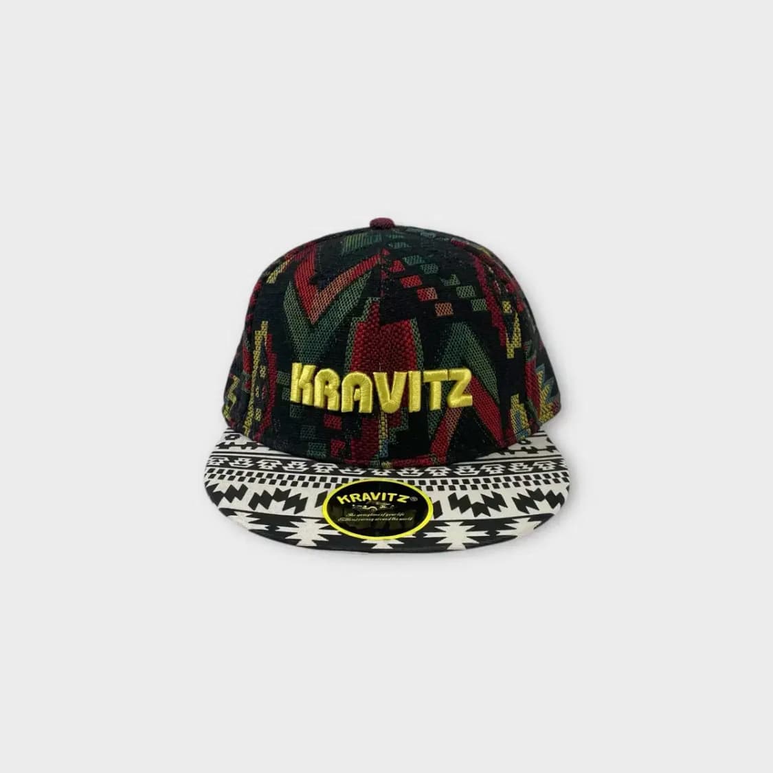 [1495] 크라비츠 패턴 스냅백 상품이미지1