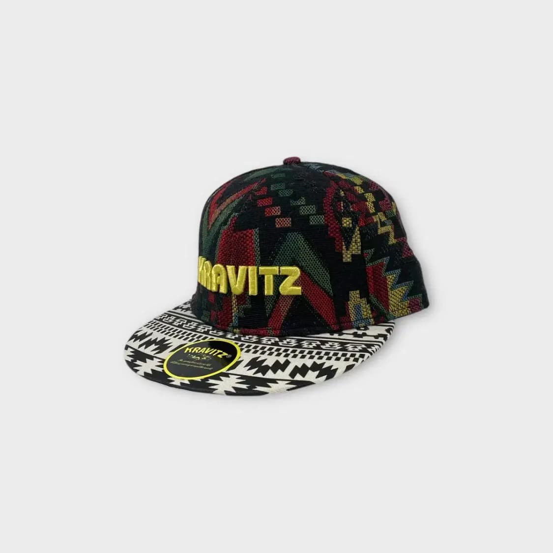 [1495] 크라비츠 패턴 스냅백 상품이미지2