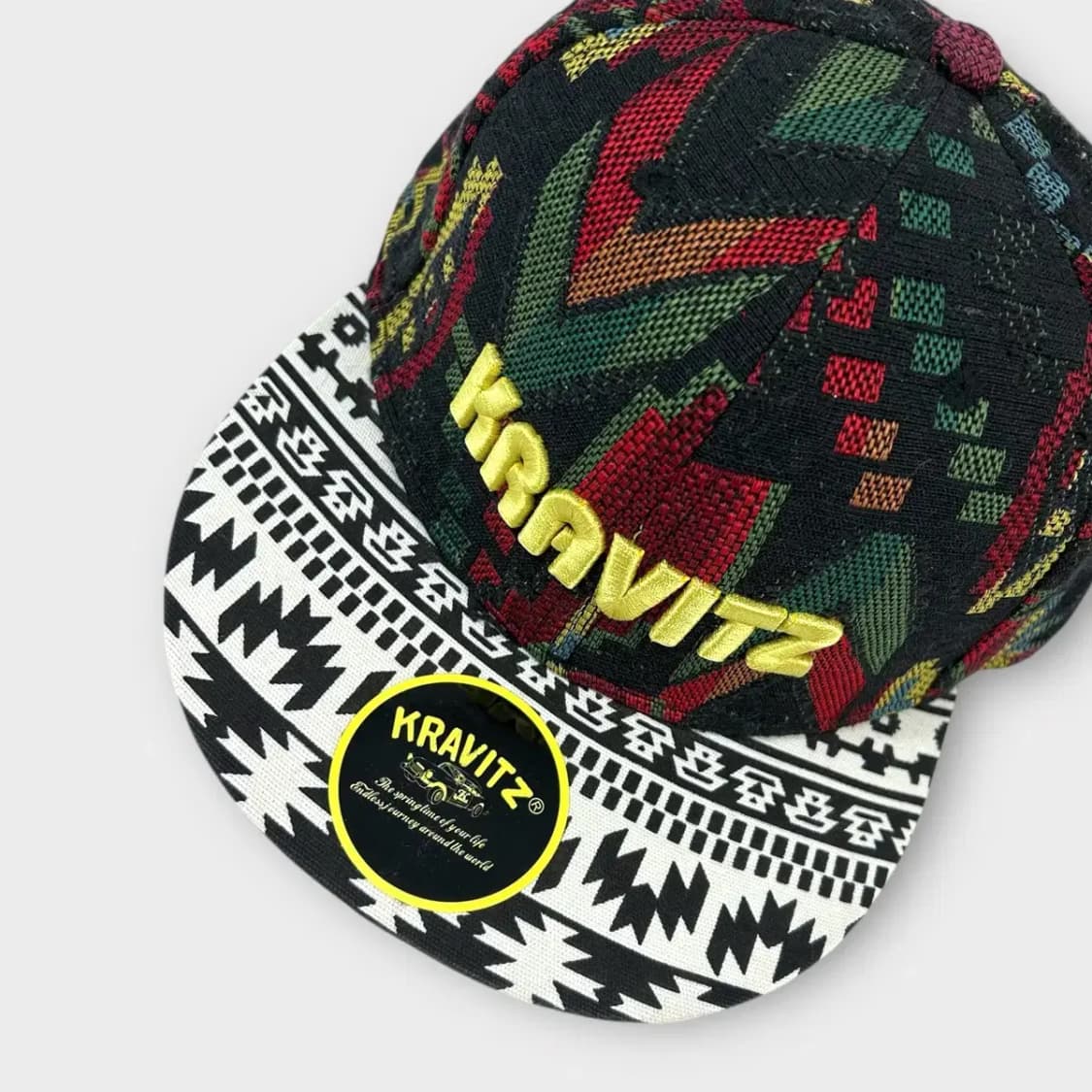 [1495] 크라비츠 패턴 스냅백 상품이미지7