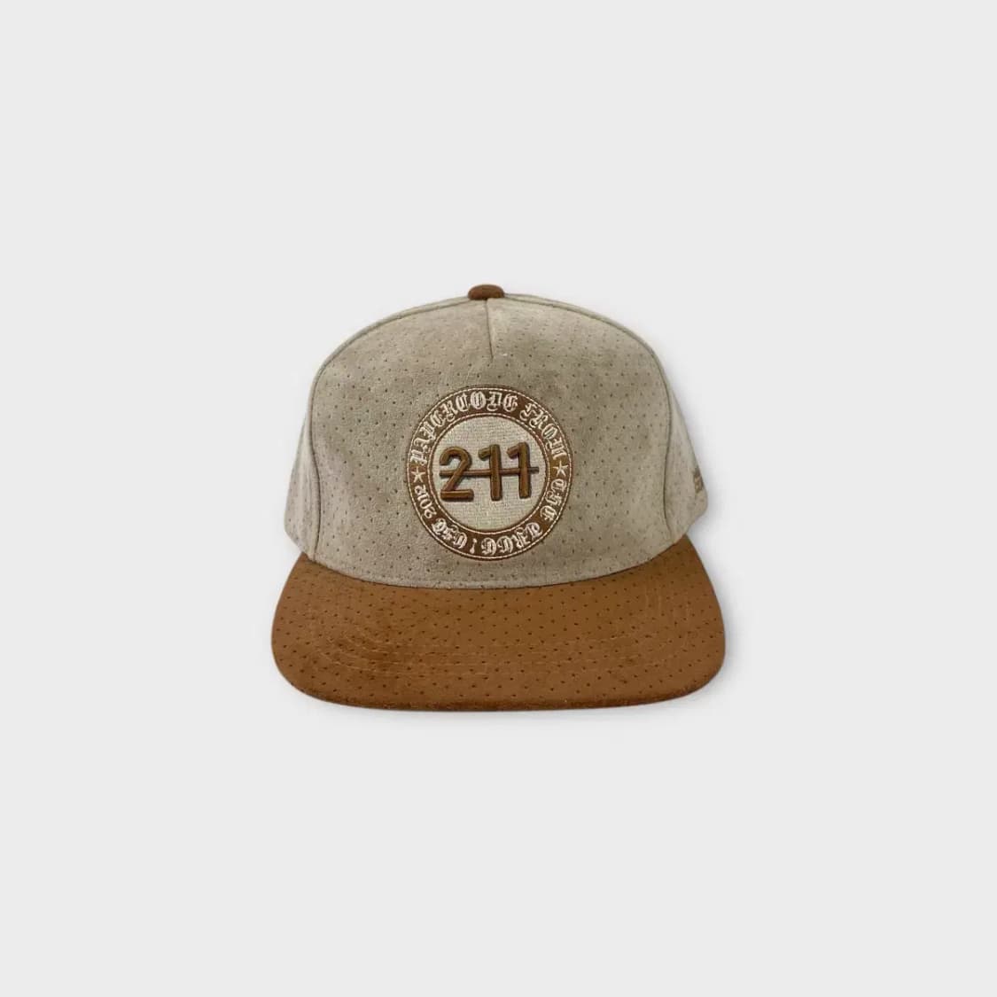 [1499] (새상품) 페이퍼코드 스웨이드 투톤 스냅백 상품이미지1