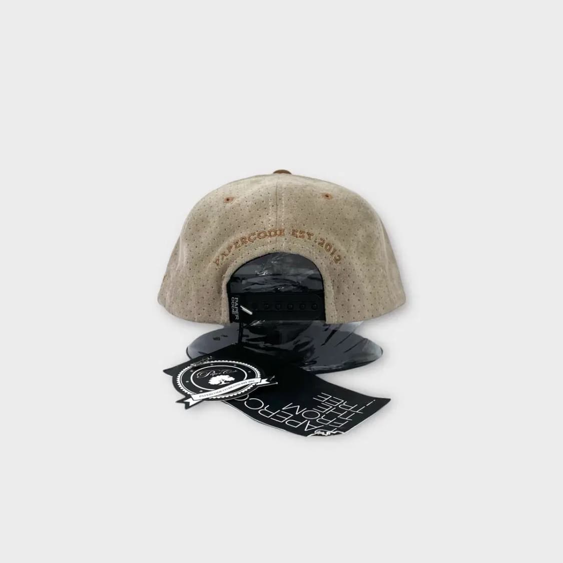 [1499] (새상품) 페이퍼코드 스웨이드 투톤 스냅백 상품이미지4