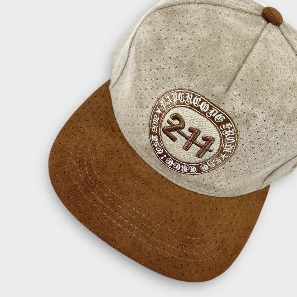 [1499] (새상품) 페이퍼코드 스웨이드 투톤 스냅백 상품이미지8