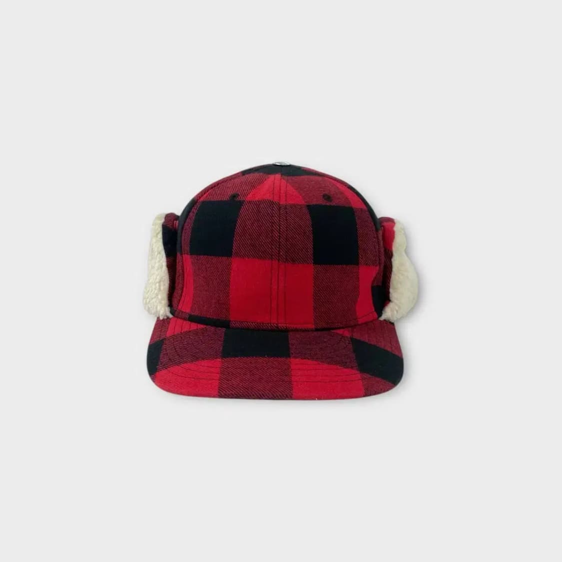 [1501] 크리틱 버팔로 체크 패턴 트루퍼 햇 상품이미지1