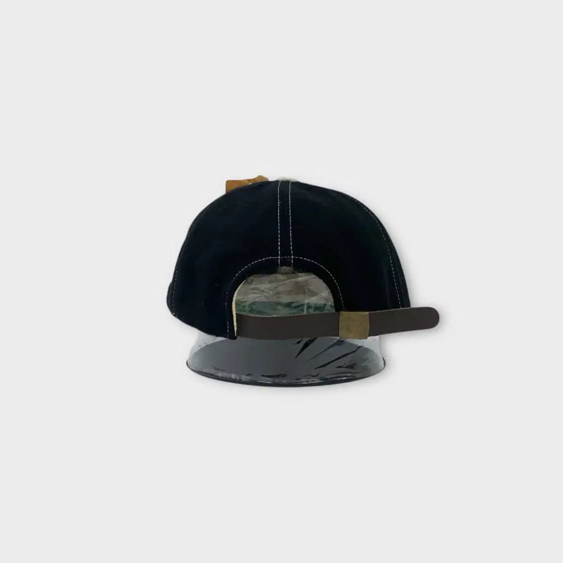 [1502] (새상품) 모카 소프트바이저 투톤 울 볼캡 상품이미지4