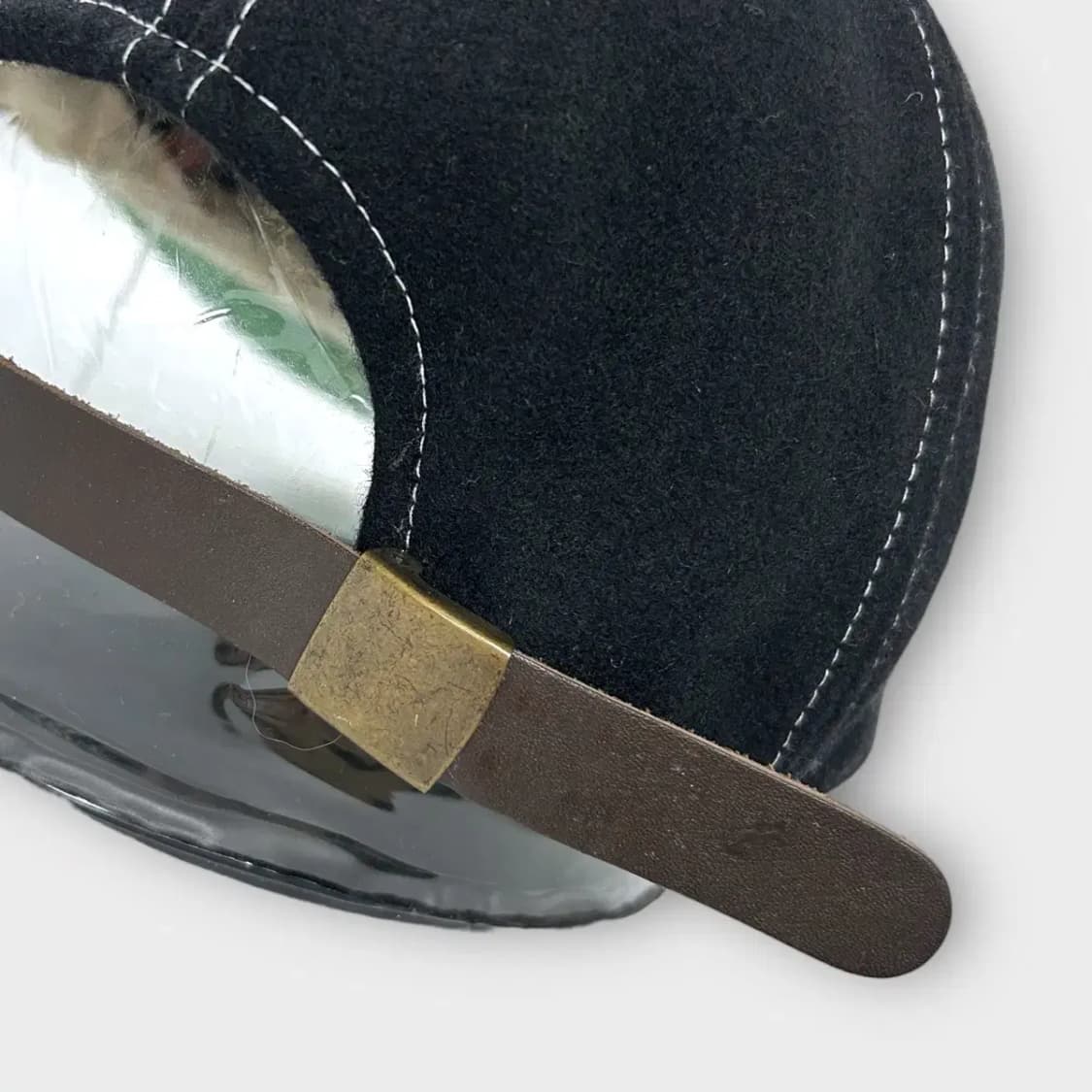 [1502] (새상품) 모카 소프트바이저 투톤 울 볼캡 상품이미지9