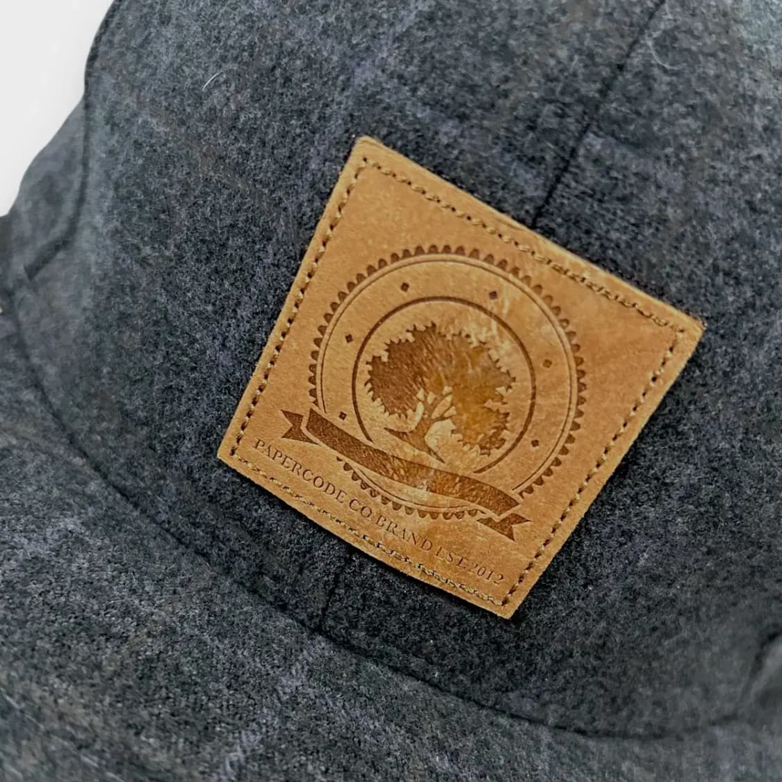 [1508] (새상품) 페이퍼코드 체크 모직 스냅백 상품이미지7