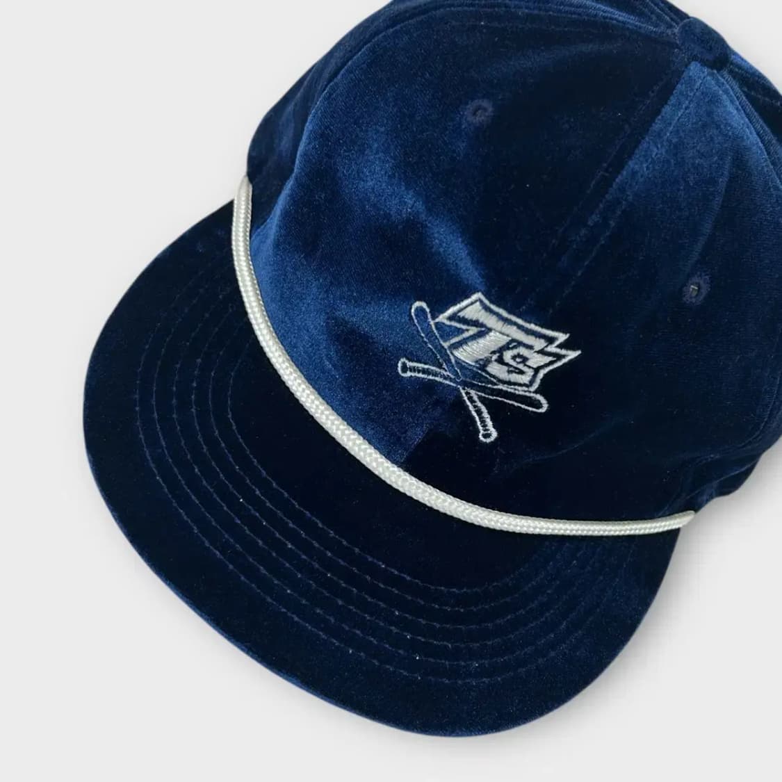 [1513] TS 네이비 벨벳 야구 스냅백 상품이미지8