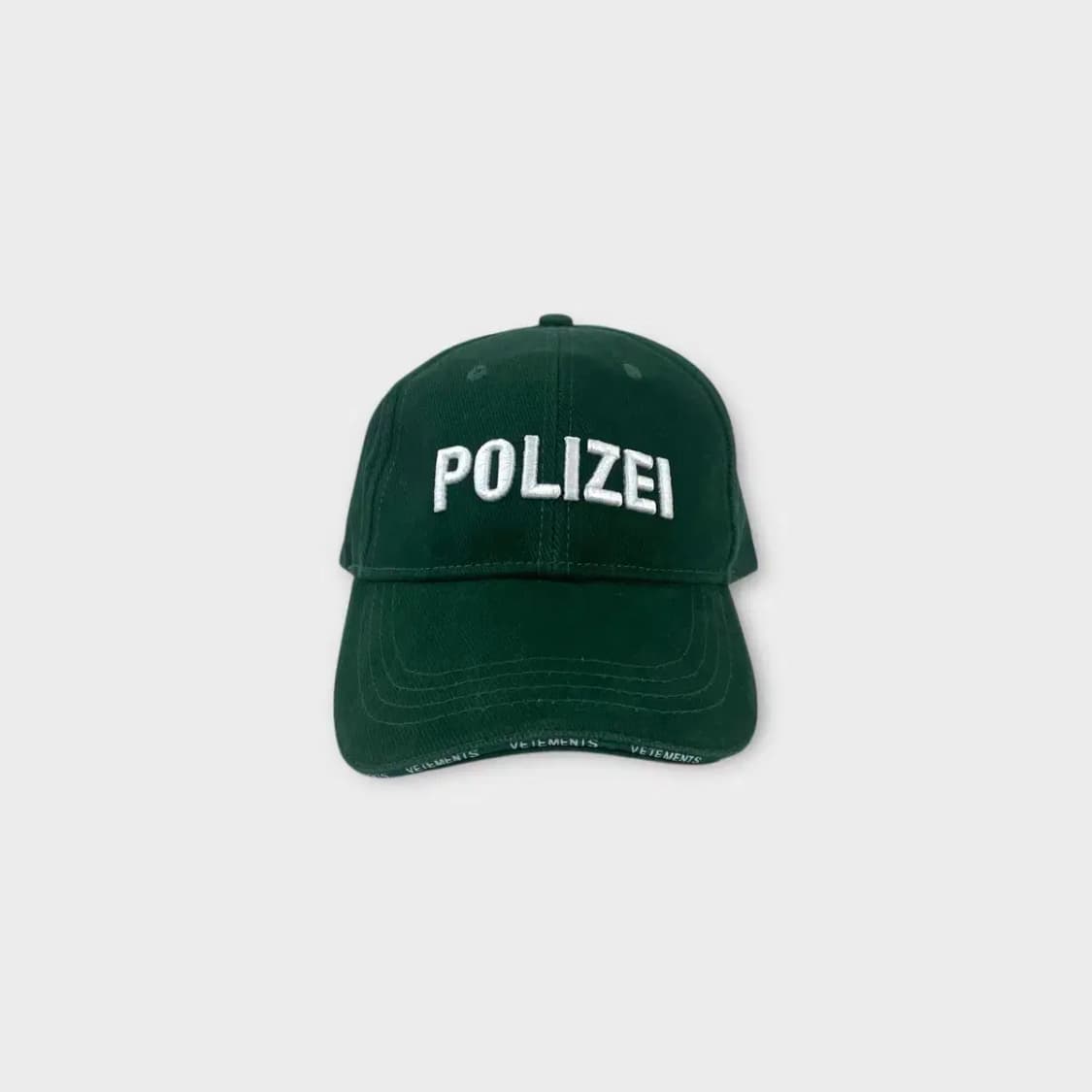 [1514] 베트멍 폴리자이 코듀로이 볼캡 그린 상품이미지1