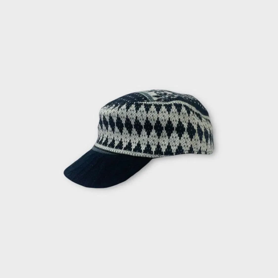 [1515] 노르딕 패턴 니트 워크캡 상품이미지3