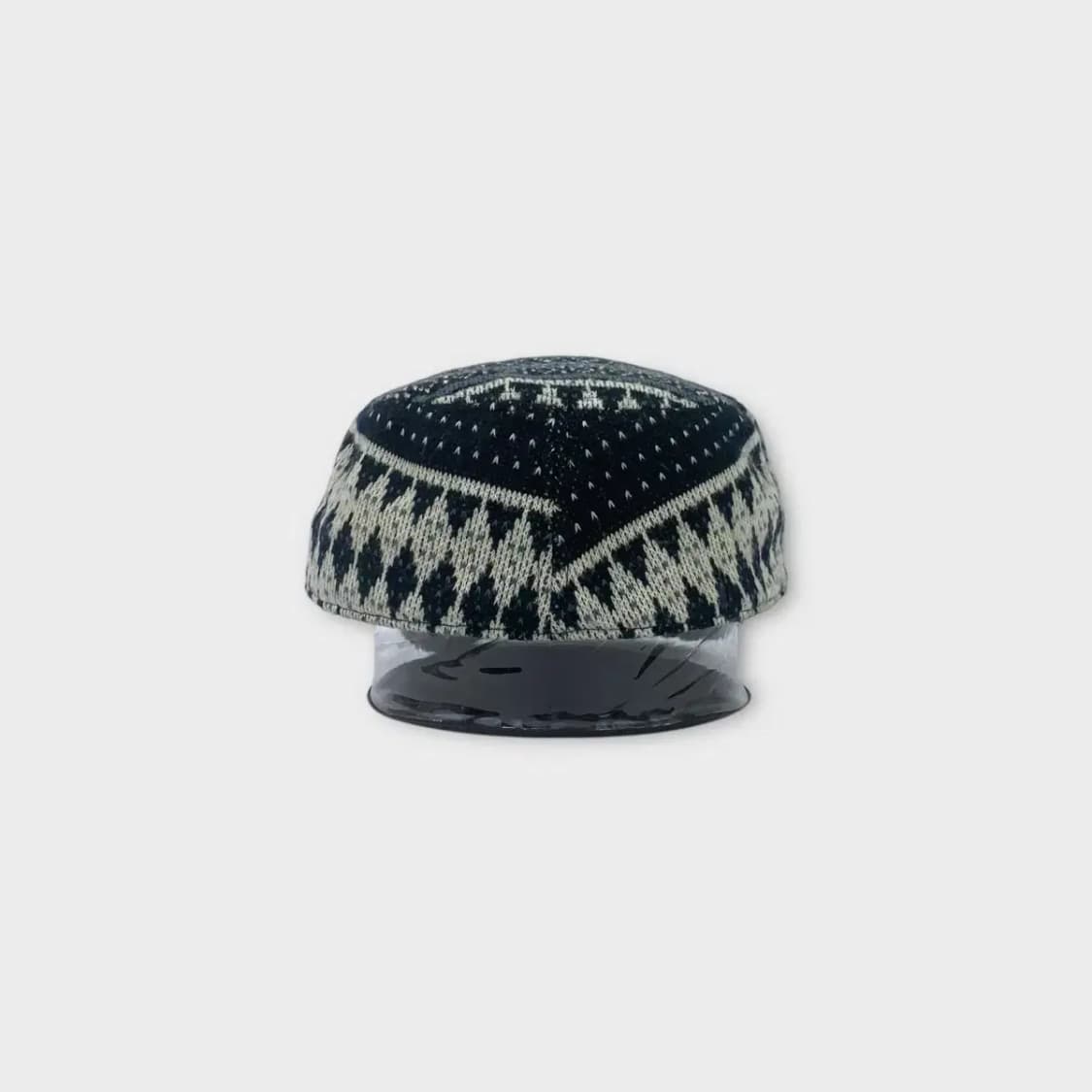 [1515] 노르딕 패턴 니트 워크캡 상품이미지4