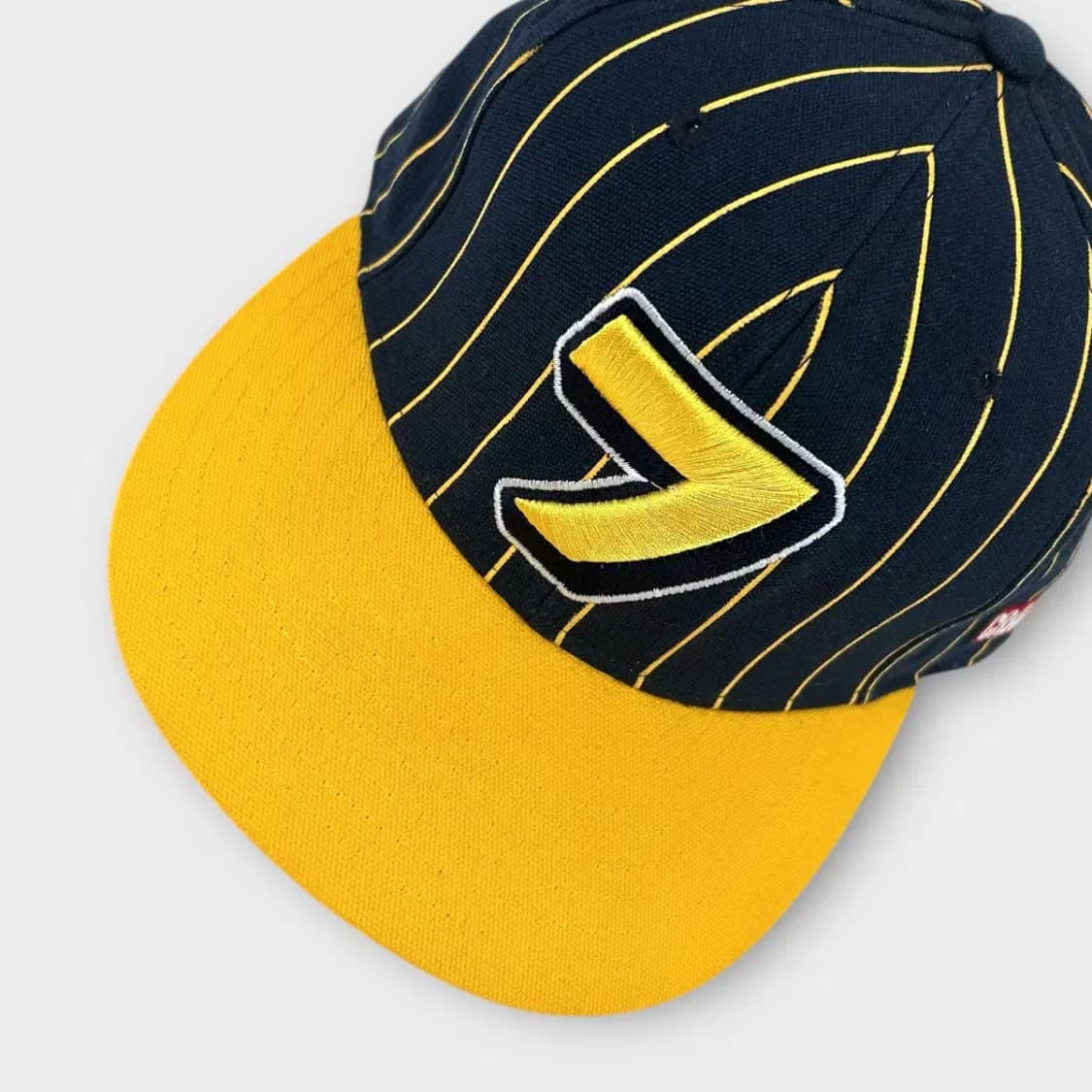 [1517] 크리틱 투톤 배색 스트라이프 7자수 스냅백 상품이미지8