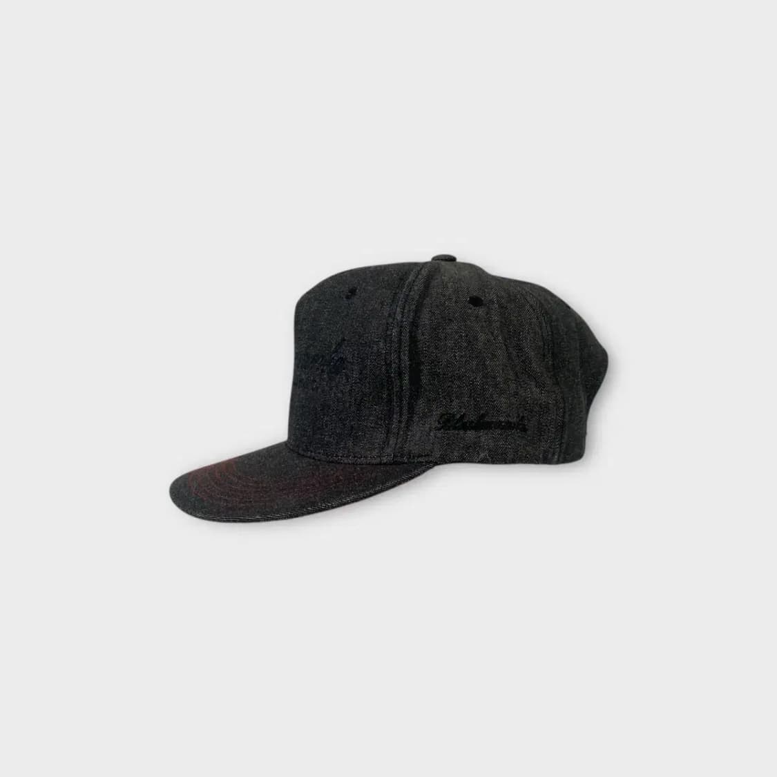 [1538] (새상품) 블랙맘마 데님 흑청 볼캡 상품이미지3