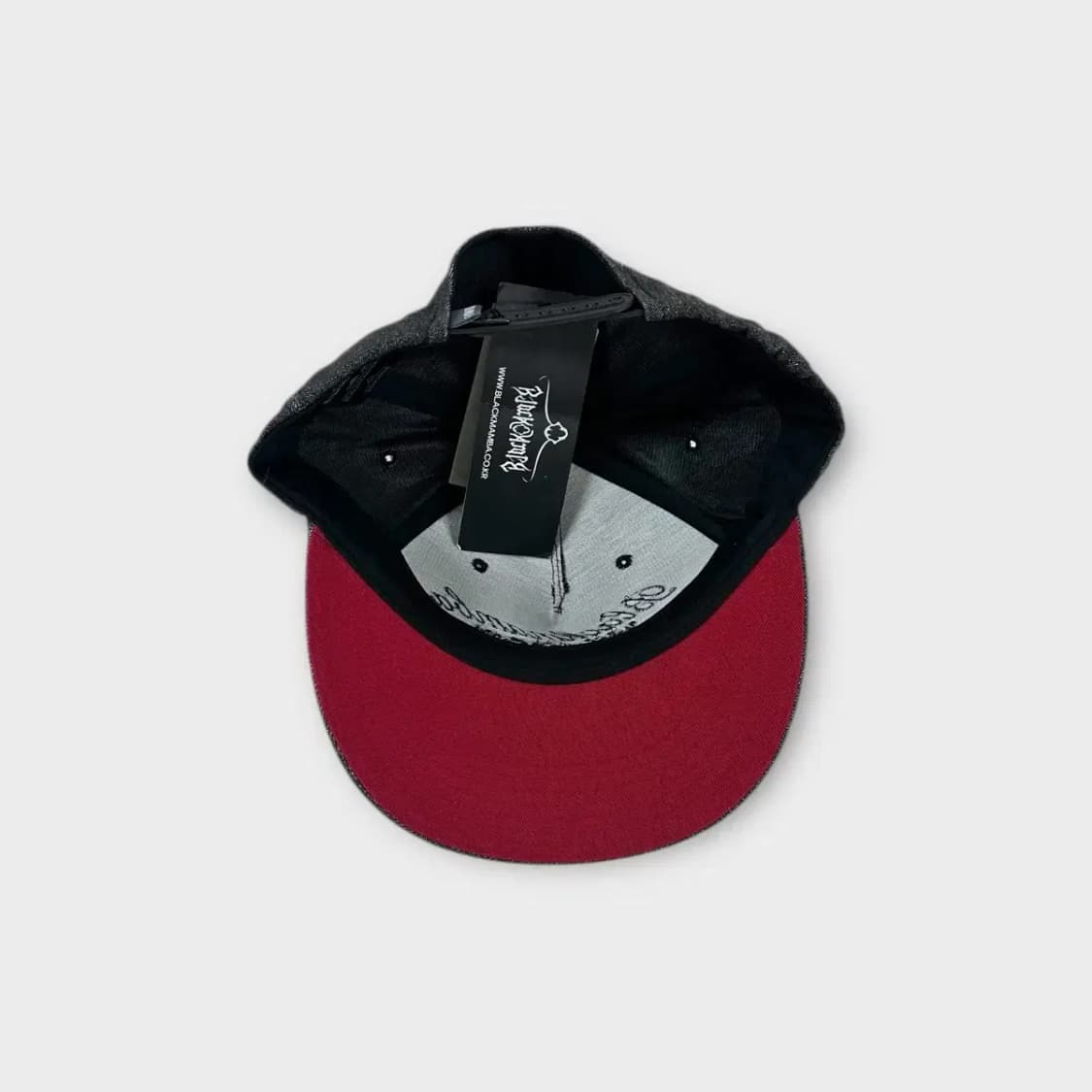 [1538] (새상품) 블랙맘마 데님 흑청 볼캡 상품이미지6