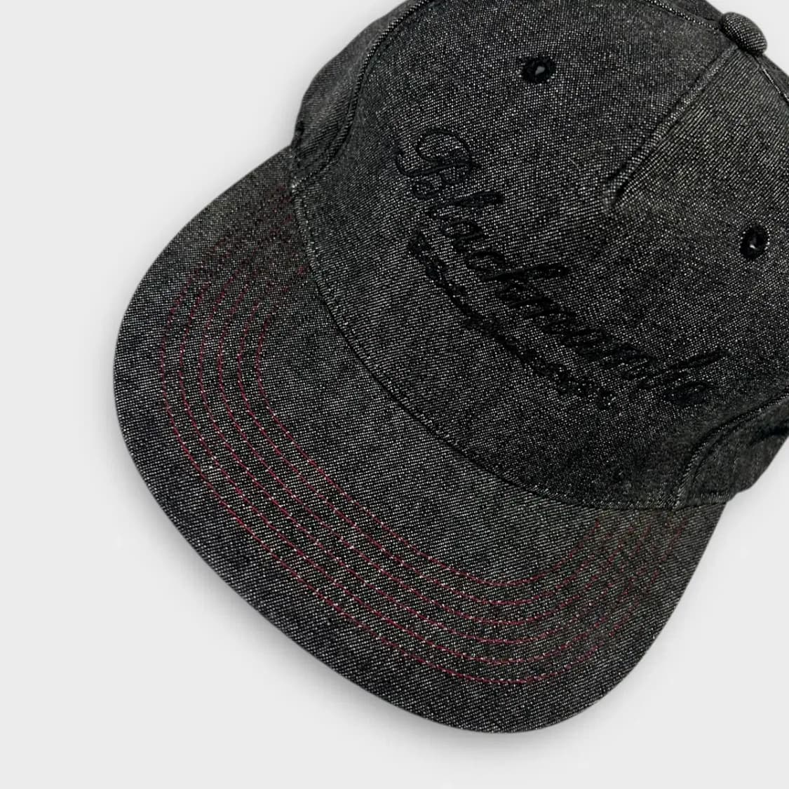 [1538] (새상품) 블랙맘마 데님 흑청 볼캡 상품이미지7