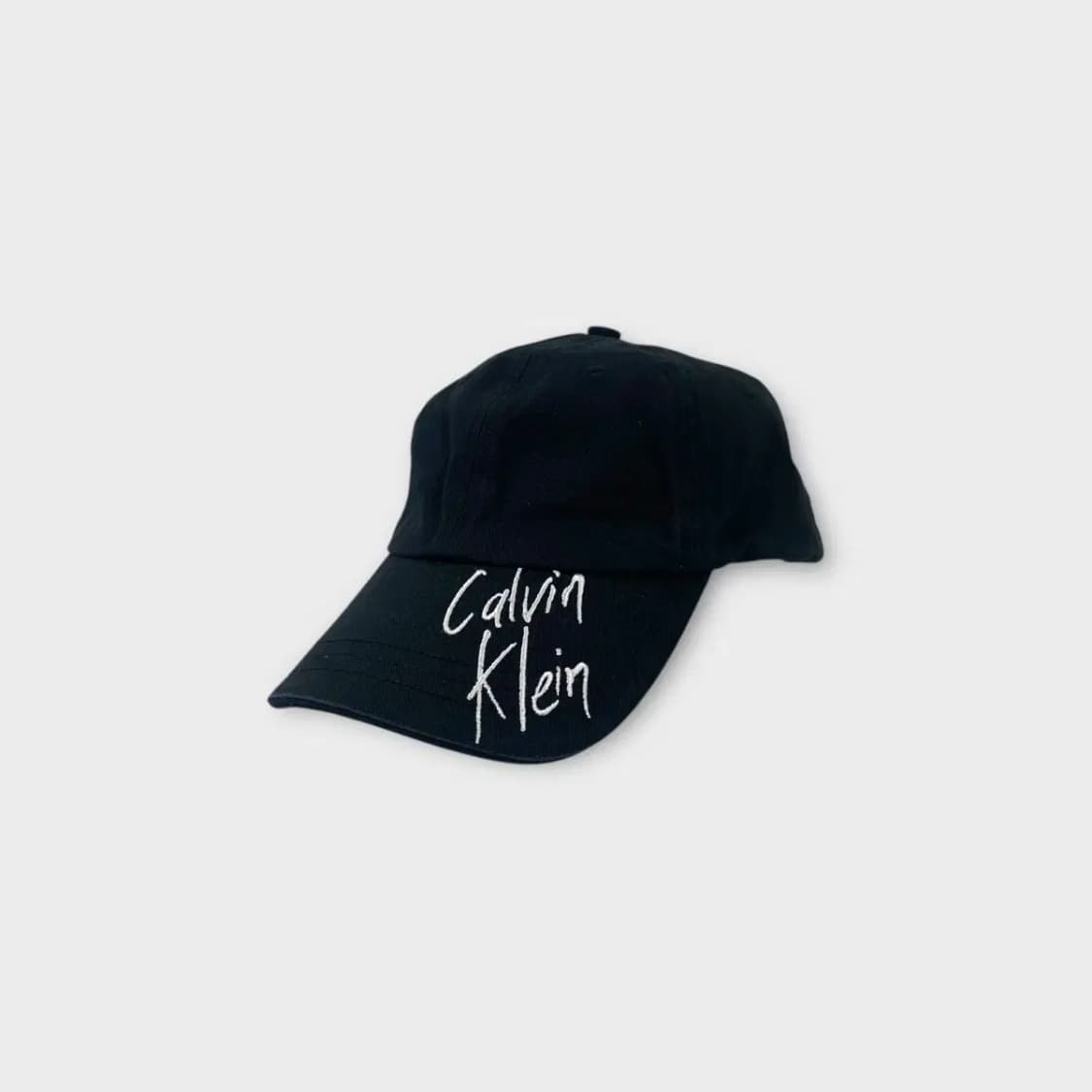 [1540] 캘빈클라인 블랙 볼캡 상품이미지2