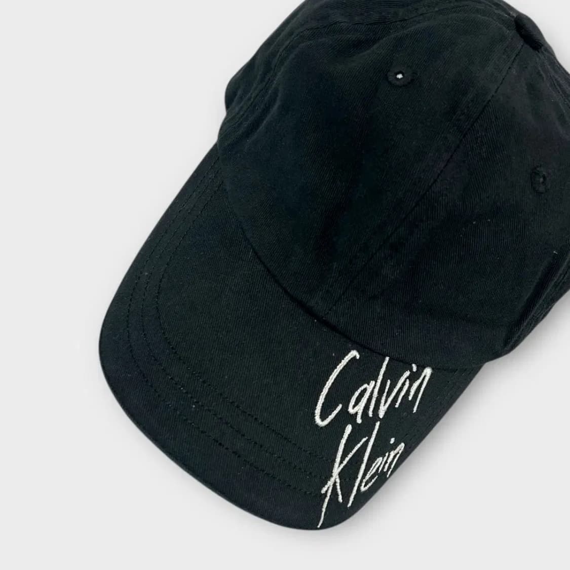 [1540] 캘빈클라인 블랙 볼캡 상품이미지6
