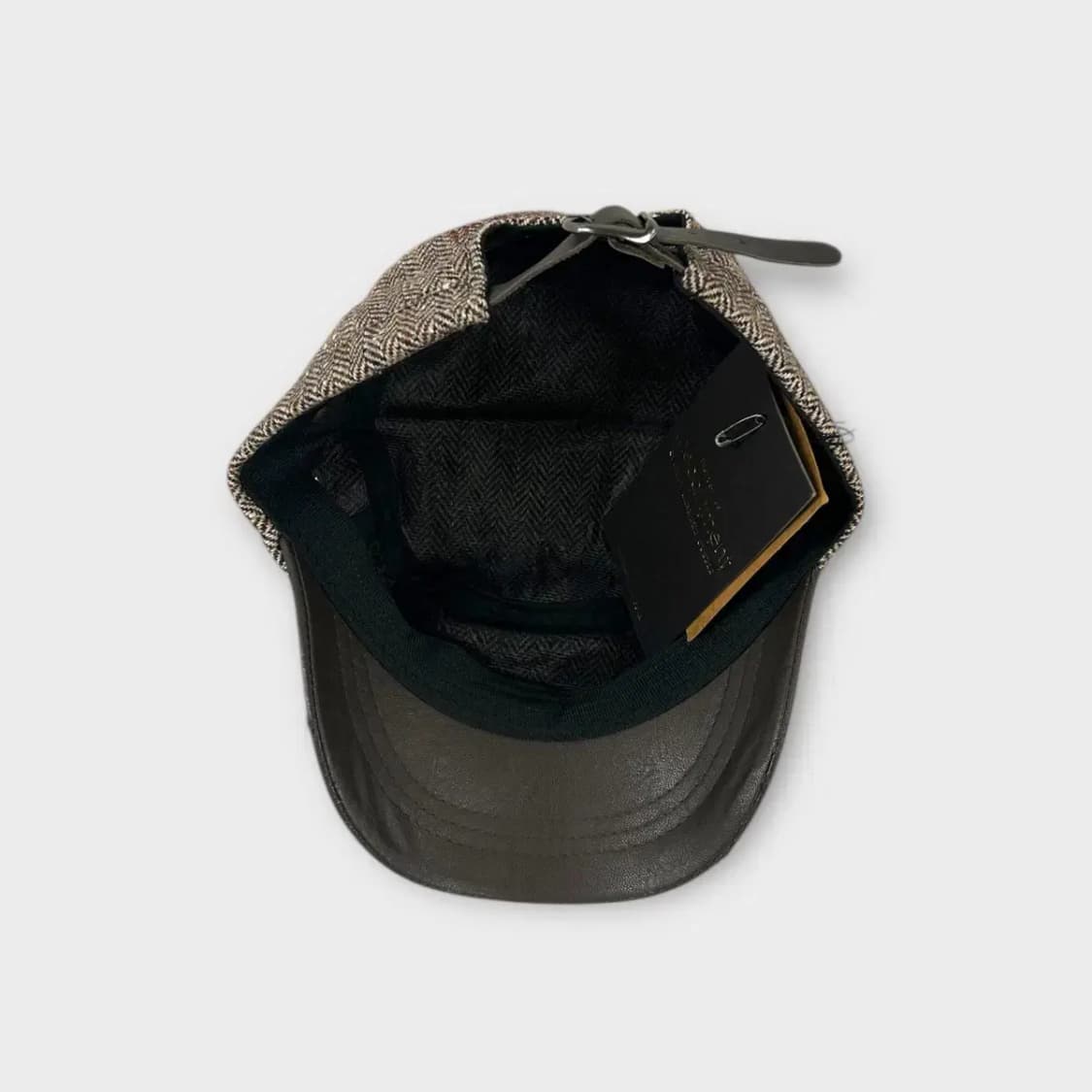 [1543] (새상품) 더파트먼트 헤링본 브라운 캡 상품이미지7