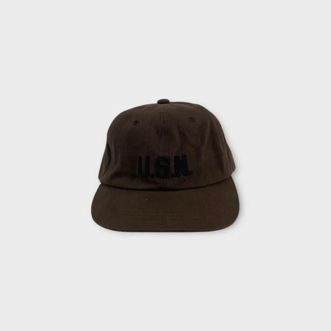 [1546] USN 브라운 볼캡 상품이미지1