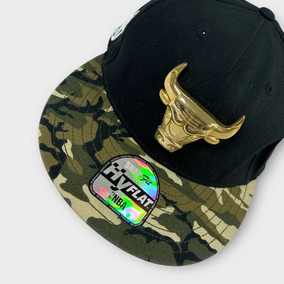 [1552] NBA 시카고 불스 금장 로고 밀리터리 스냅백 상품이미지7