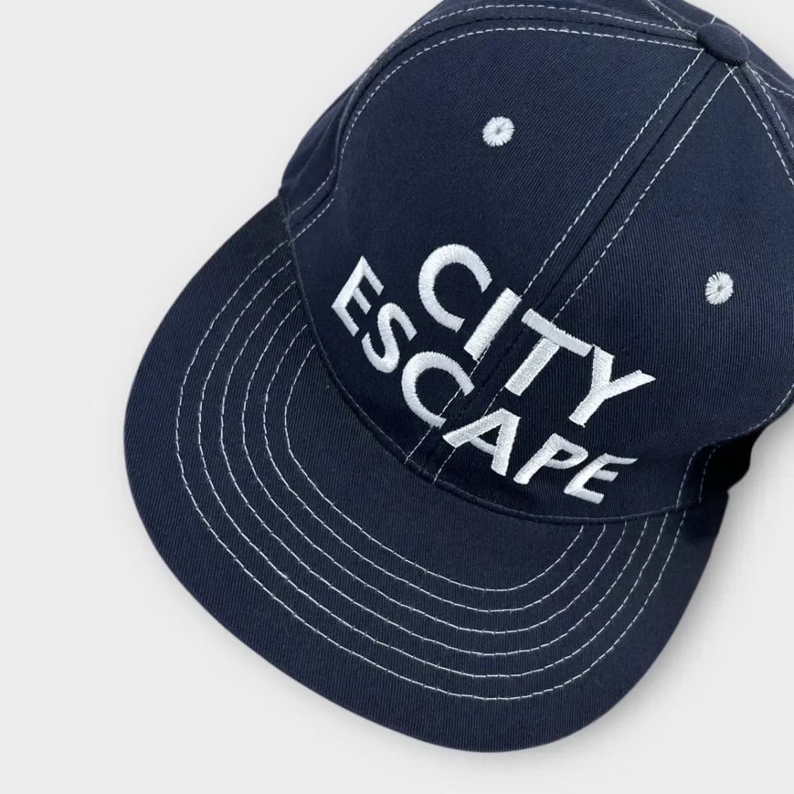 [1554] (새상품) 드리프 CITY 6패널 캡 네이비 상품이미지8