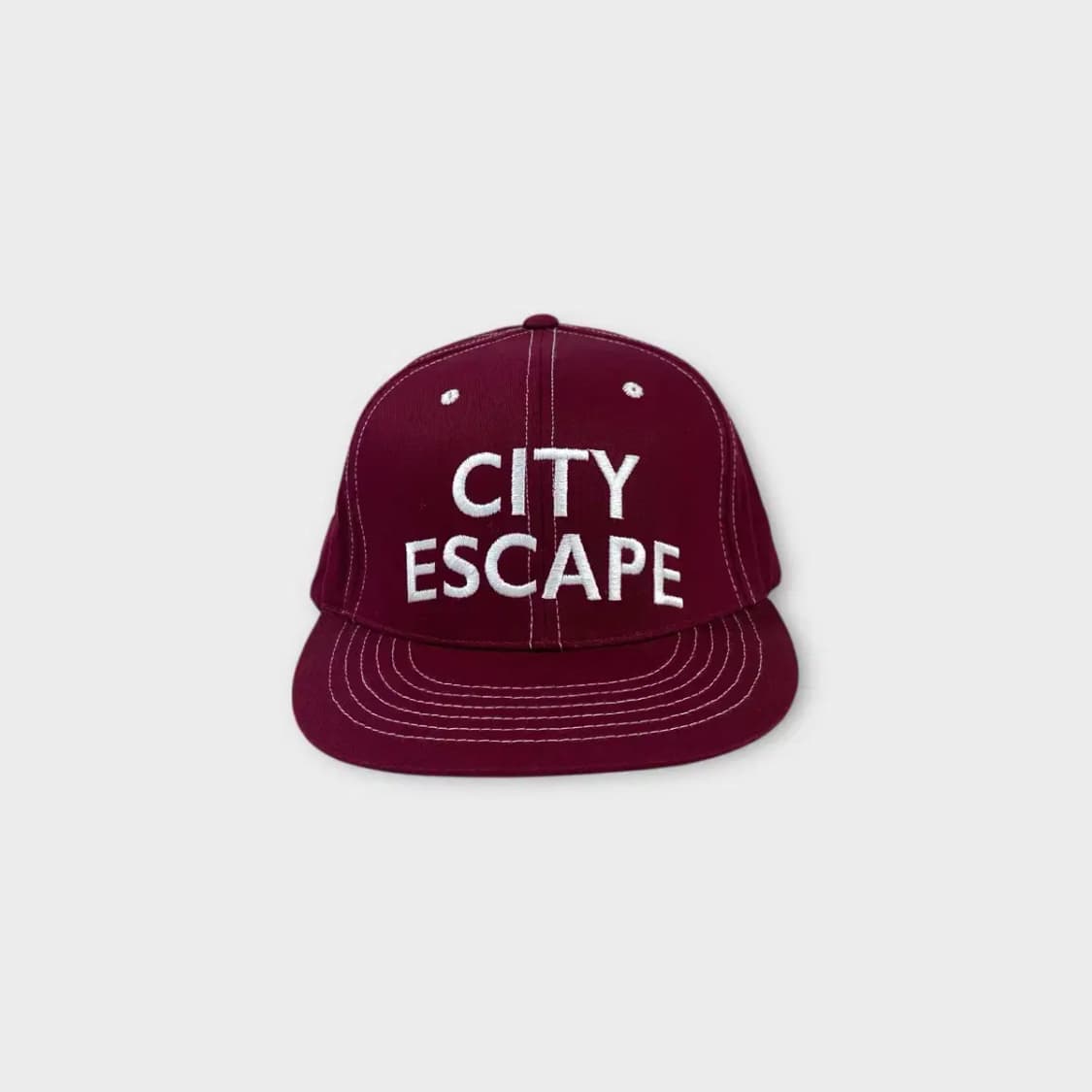 [1555] 드리프 CITY 6패널 캡 버건디 상품이미지1