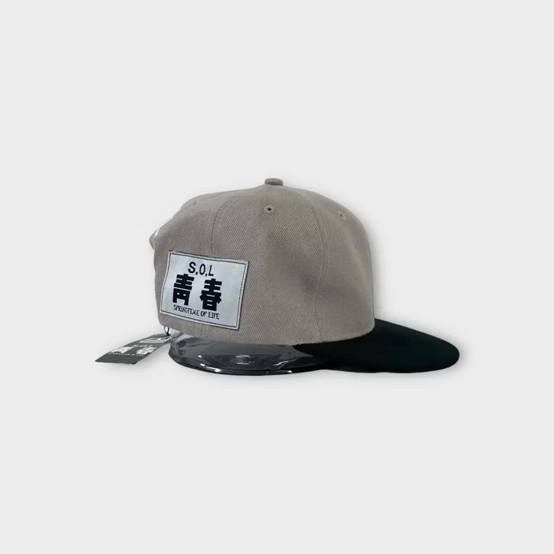 [1556] (새상품) 청춘 SOL 심플로고 스냅백 상품이미지5