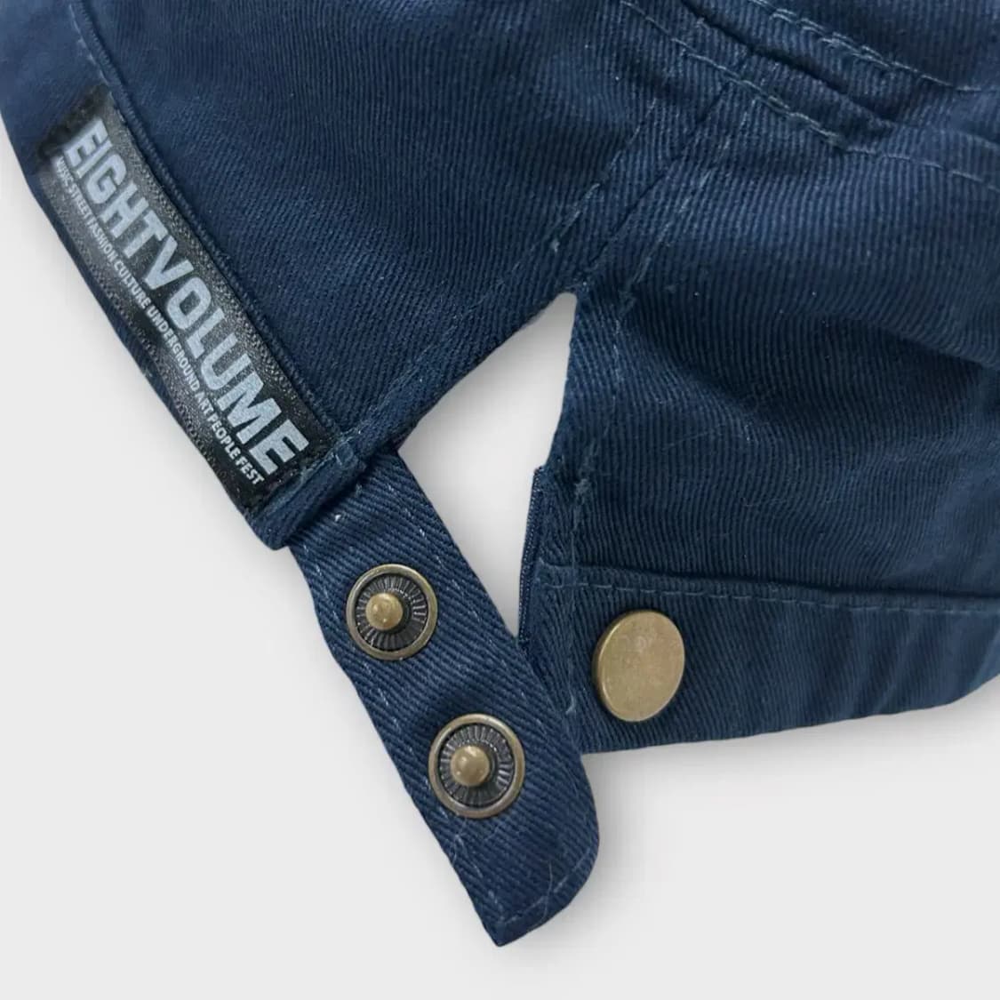 [1559] 에잇볼륨 체인 밀리터리 캡 네이비 상품이미지7