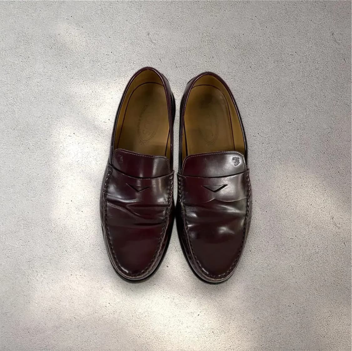 [270] 토즈 페니 로퍼 버건디 (No.442) 상품이미지2