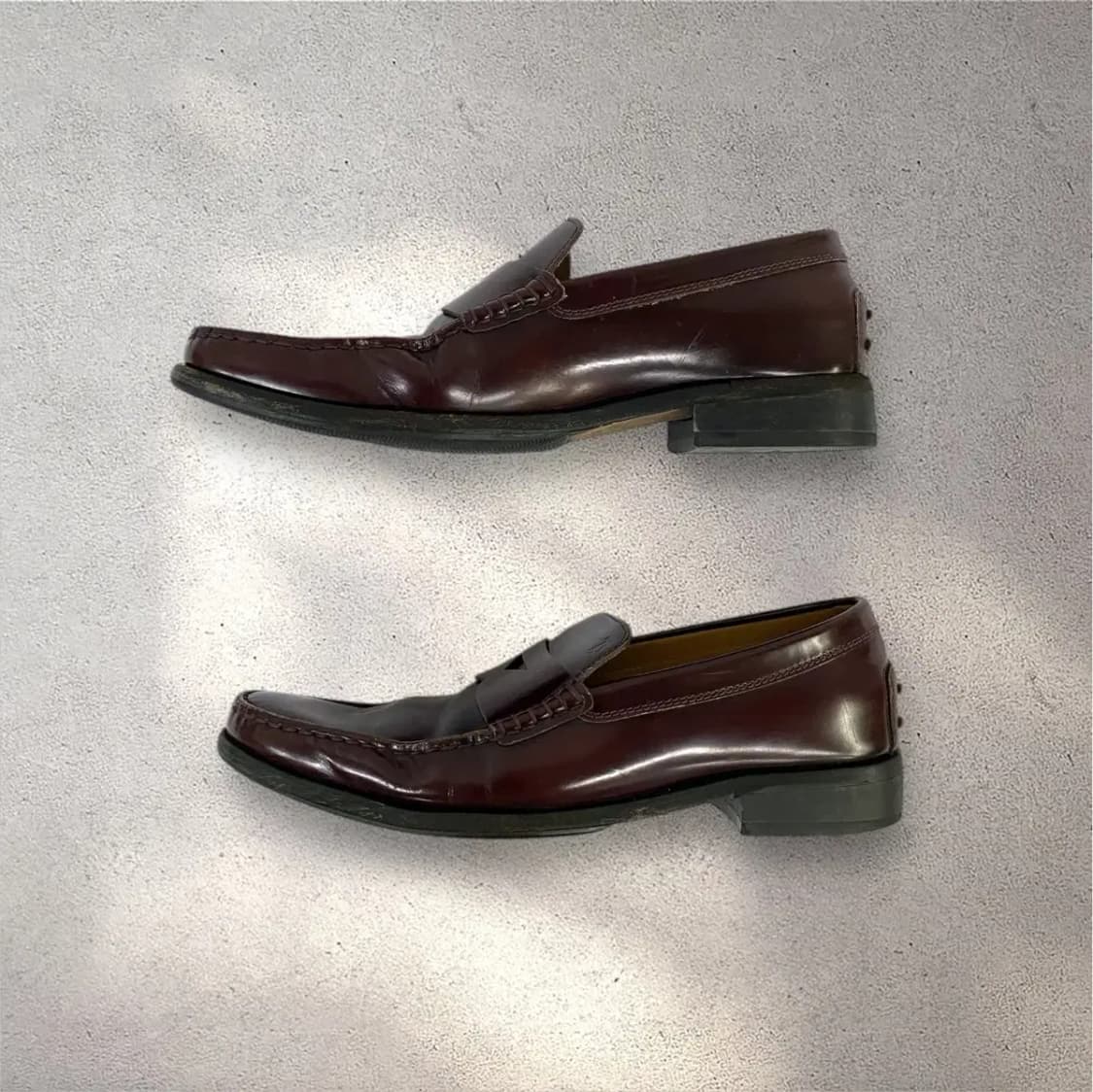 [270] 토즈 페니 로퍼 버건디 (No.442) 상품이미지7