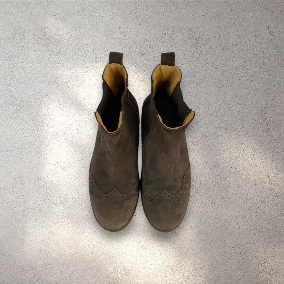 [265] 엠포리오 아르마니 스웨이드 첼시 부츠(No.445) 상품이미지2