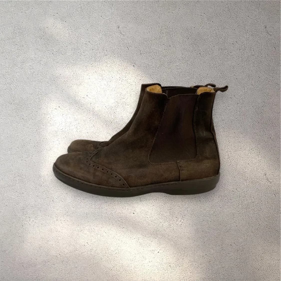 [265] 엠포리오 아르마니 스웨이드 첼시 부츠(No.445) 상품이미지3