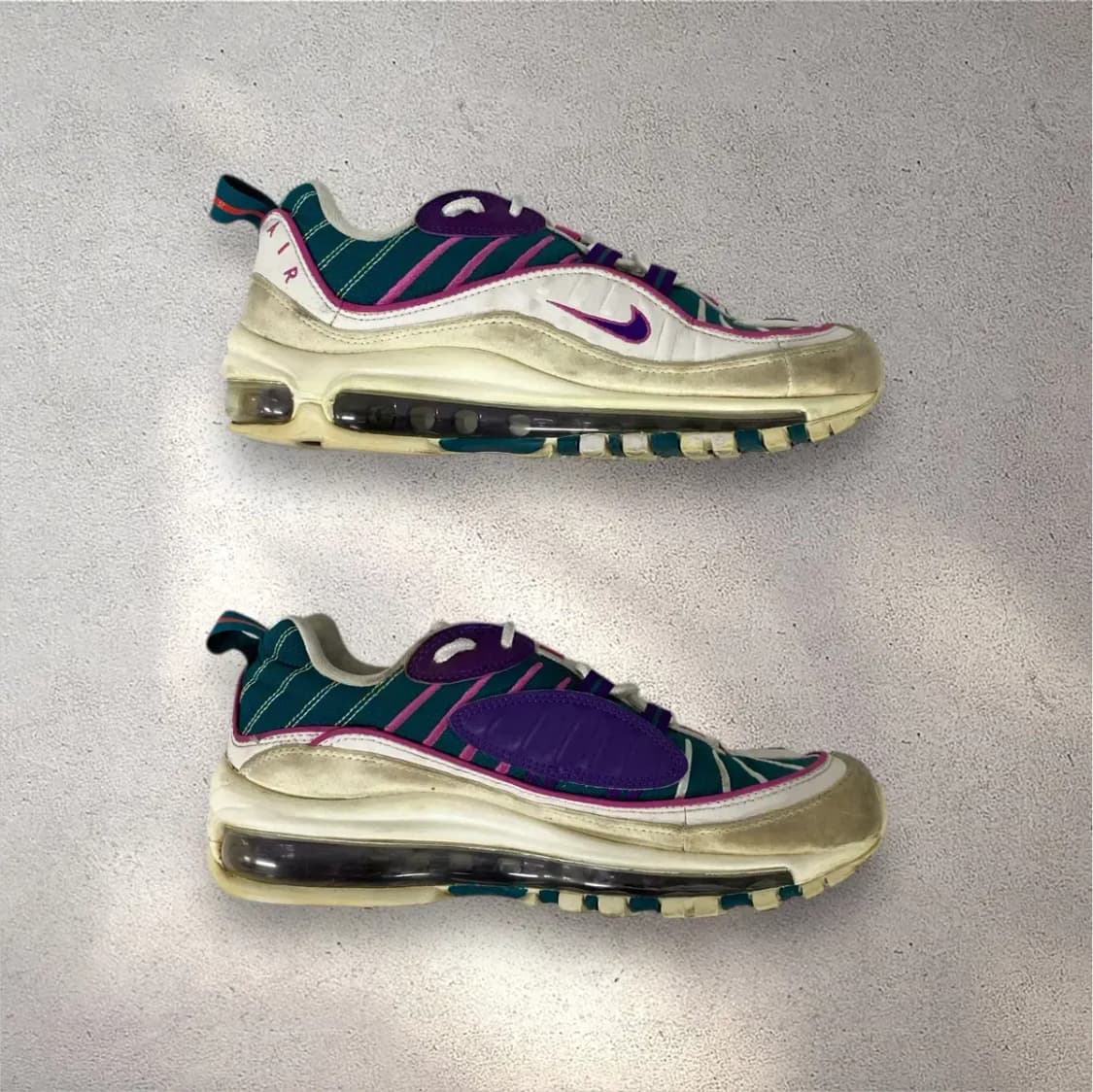 [240]나이키 에어맥스 98 브라이트 스프루스 볼티지 퍼플(No.448 상품이미지8