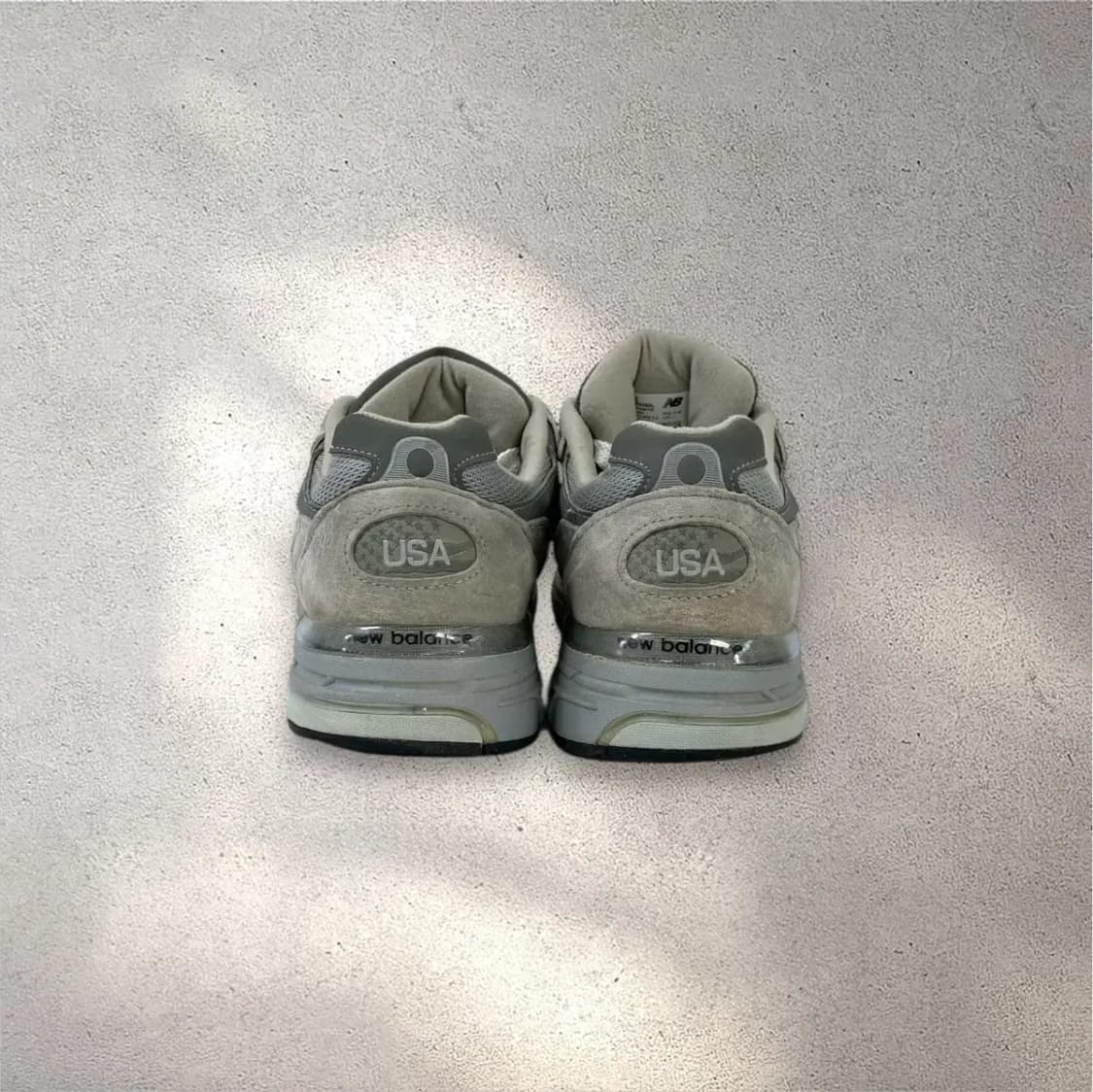 [275]뉴발란스 993 메이드 인 USA 그레이 스니커즈(No.450) 상품이미지4