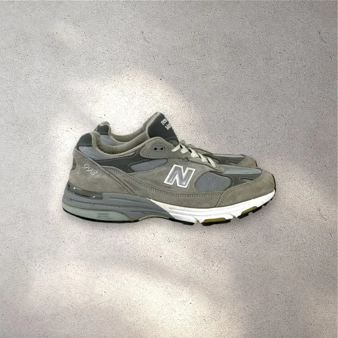 [275]뉴발란스 993 메이드 인 USA 그레이 스니커즈(No.450) 상품이미지5