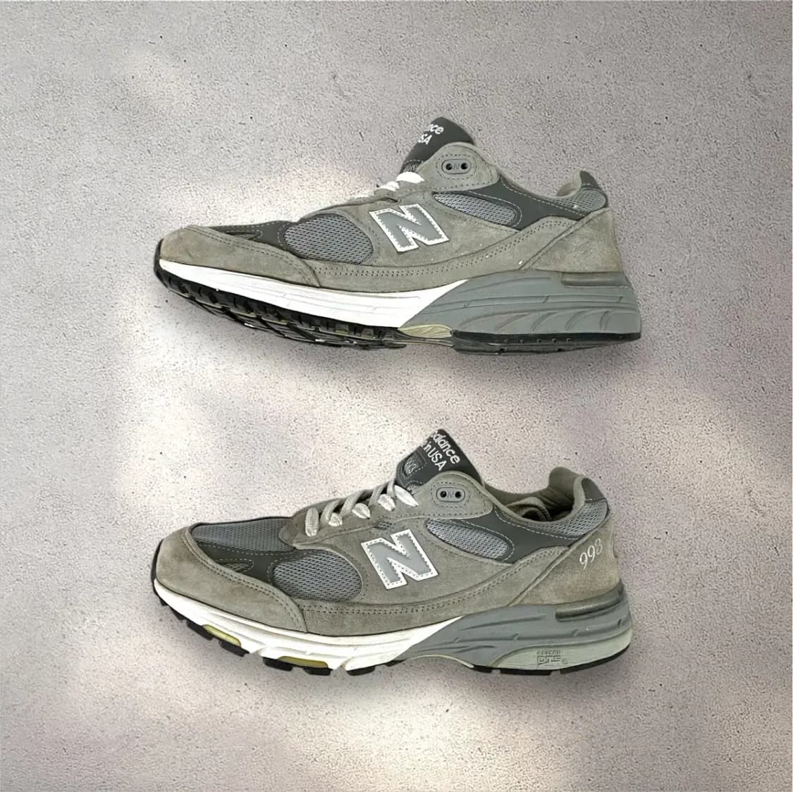 [275]뉴발란스 993 메이드 인 USA 그레이 스니커즈(No.450) 상품이미지7