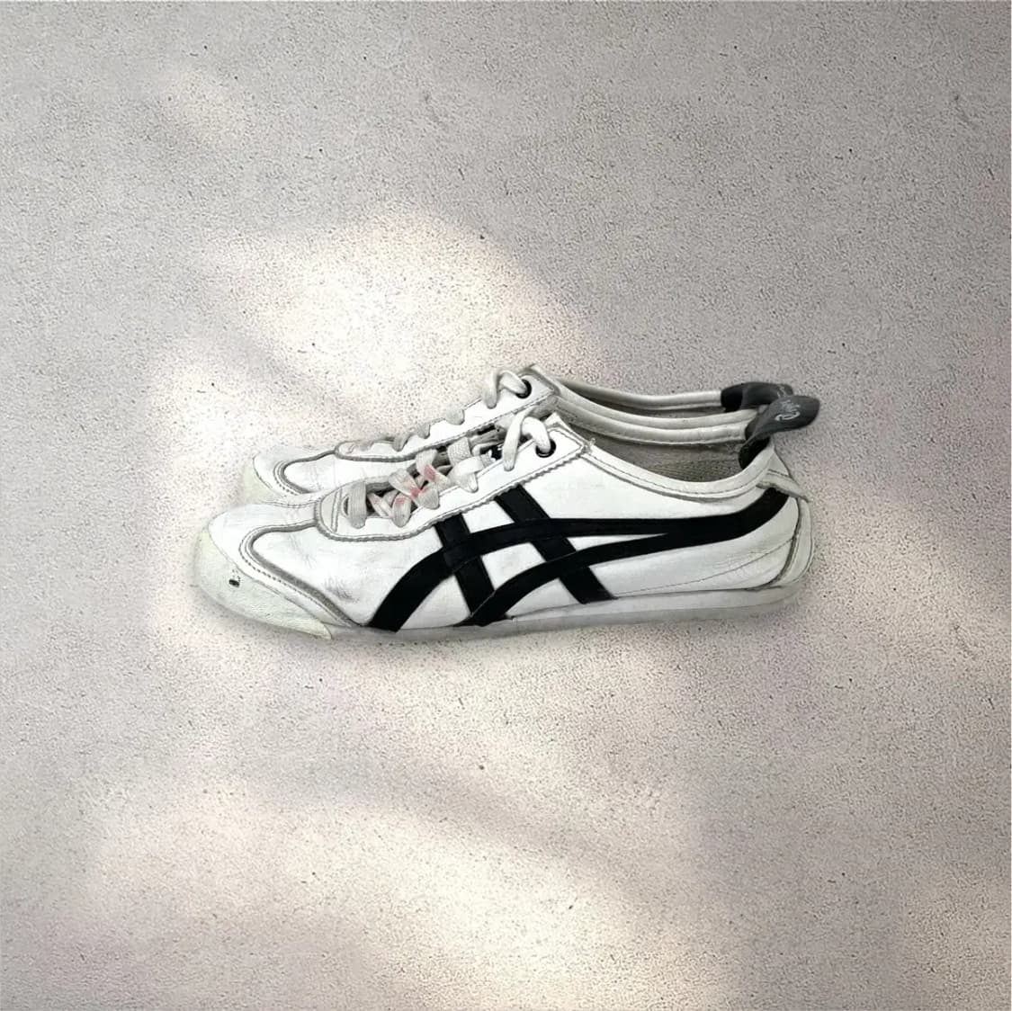[225] 오니츠카타이거 멕시코66 흰검 스니커즈(No.451) 상품이미지3