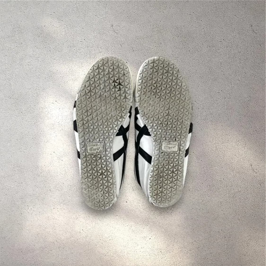 [225] 오니츠카타이거 멕시코66 흰검 스니커즈(No.451) 상품이미지6