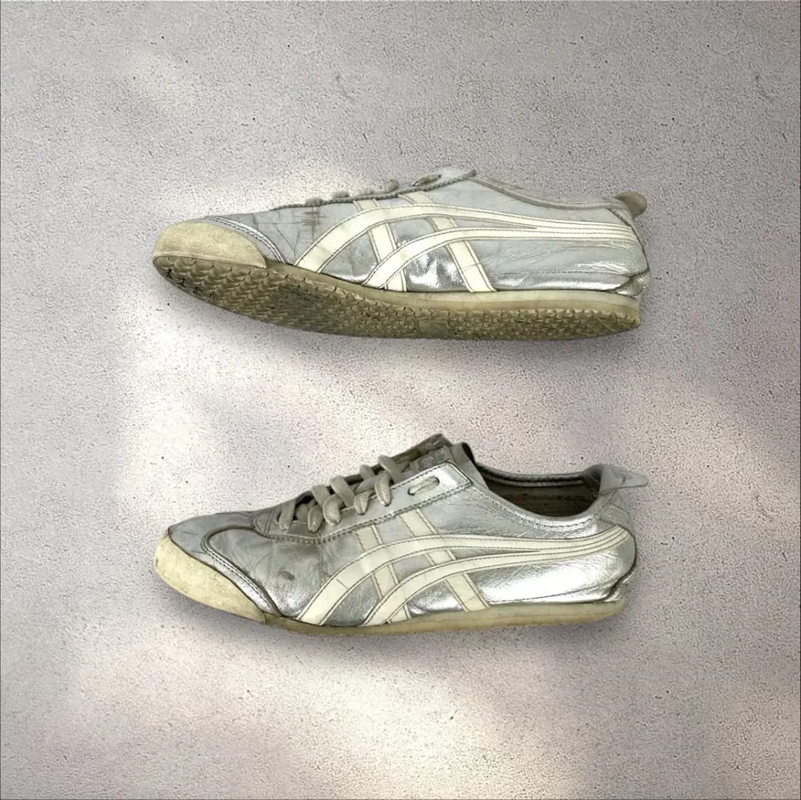 [260]오니츠카타이거 멕시코66 실버(No.455) 상품이미지7