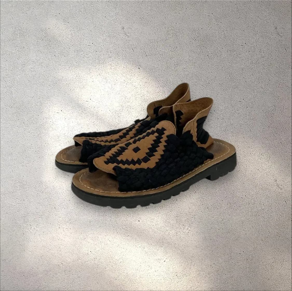 [230] 츄바스코 아즈텍 주안 블랙커피 샌들(No.457) 상품이미지1