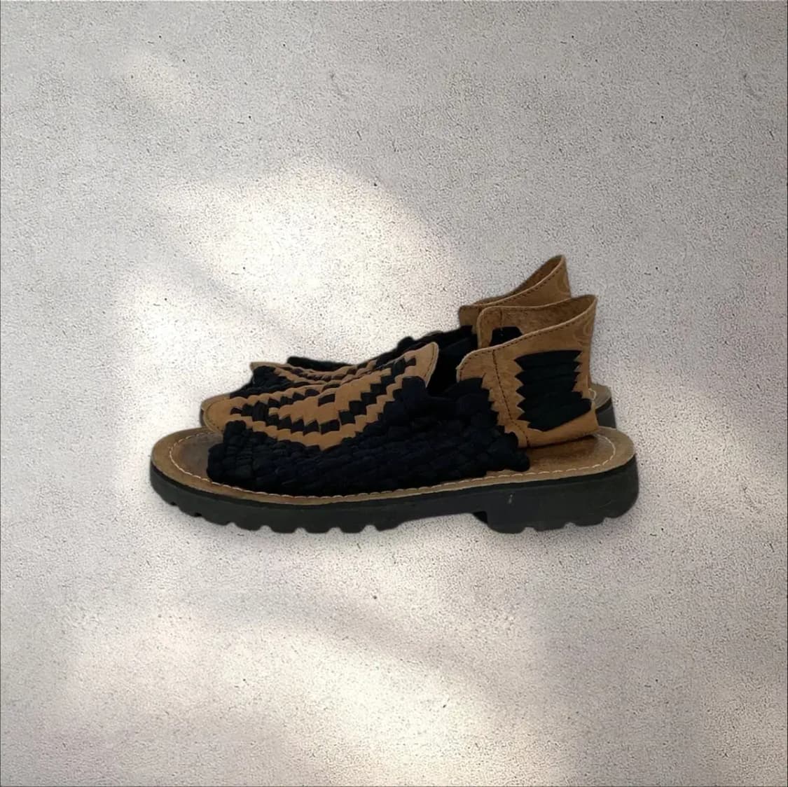 [230] 츄바스코 아즈텍 주안 블랙커피 샌들(No.457) 상품이미지3