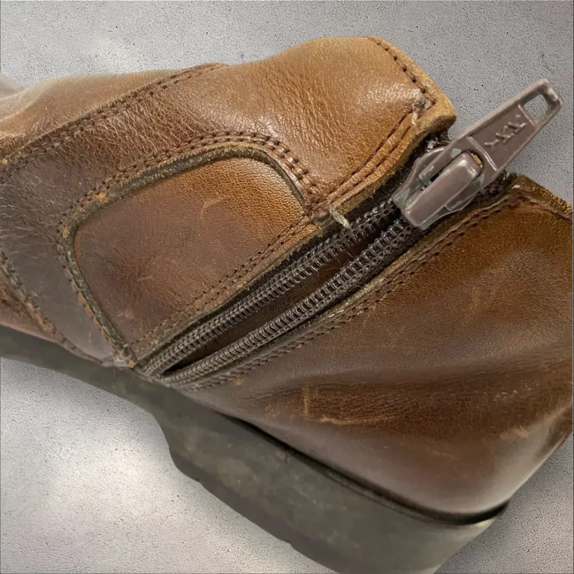 [250]허시파피 가죽 앵글 부츠(No.458) 상품이미지8