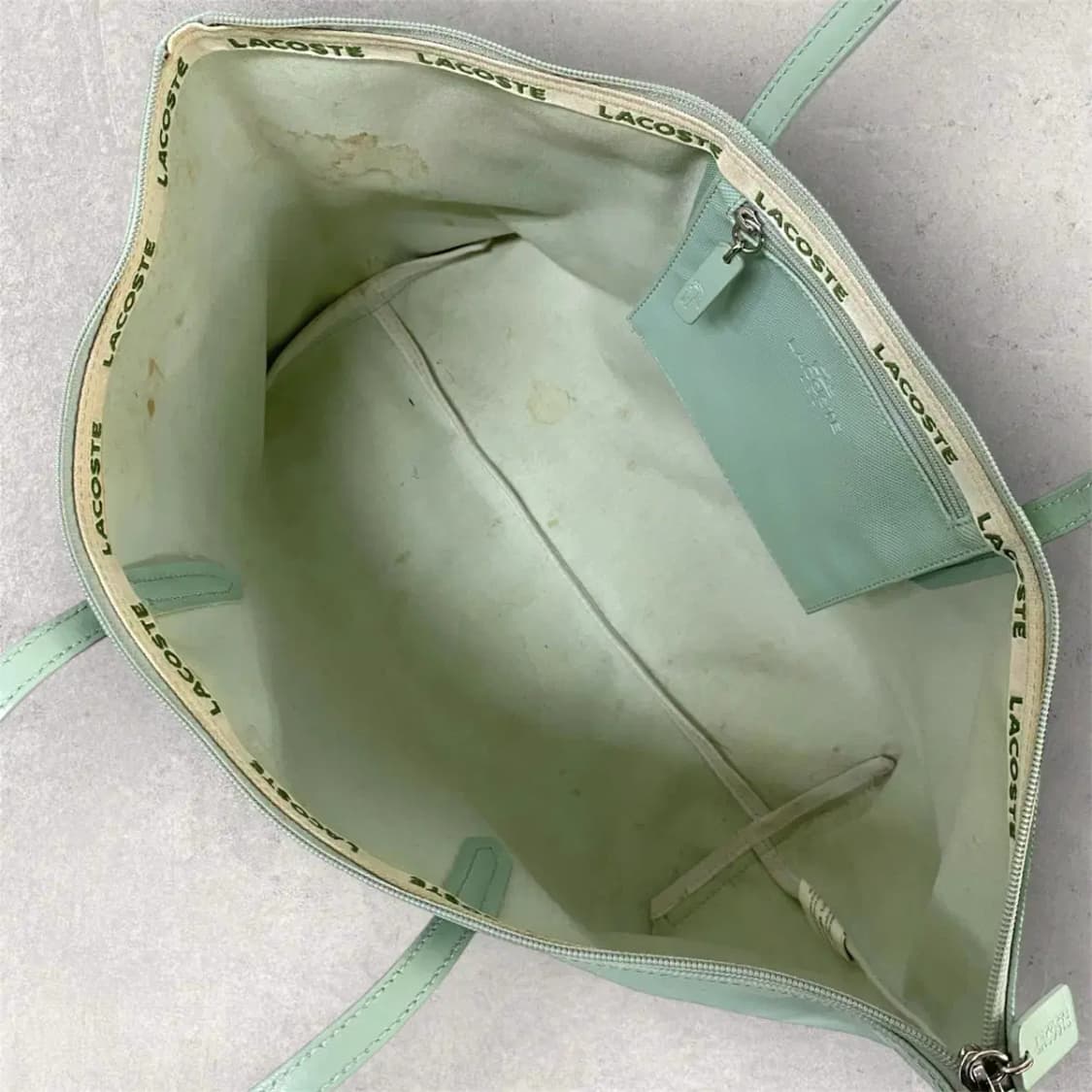 라코스테 쇼퍼백 민트(B272) 상품이미지4